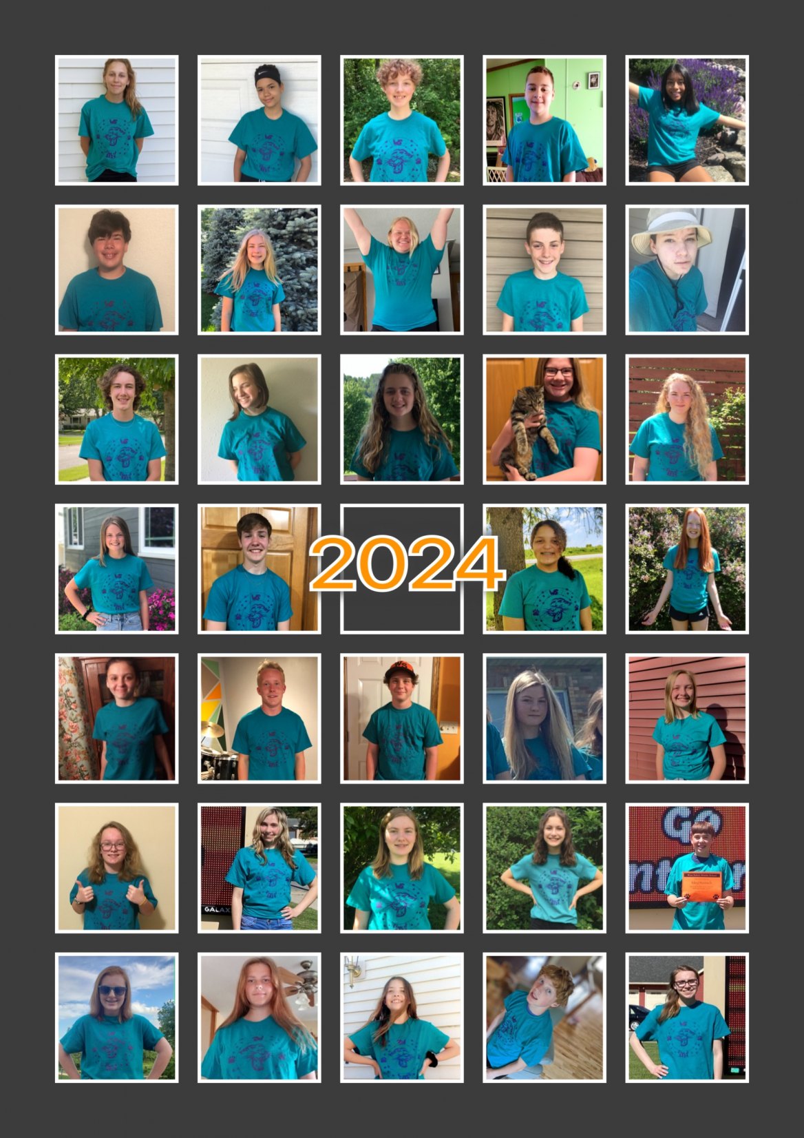 Class of 2024 8th Grade Photo Collages News School District of West